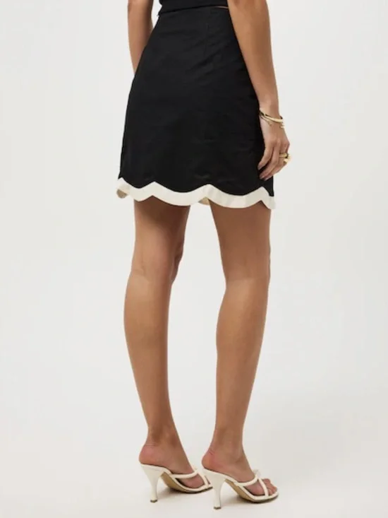 NEVER FULLY DRESSED Scallop Mini Jaspre Skirt - Picture 6 of 10
